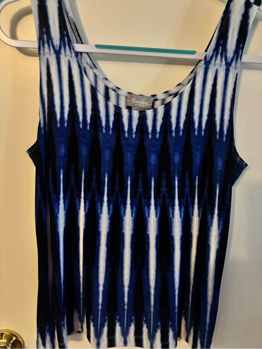 Chico’s Traveler’s Knit Tank -Size 1 Like New!